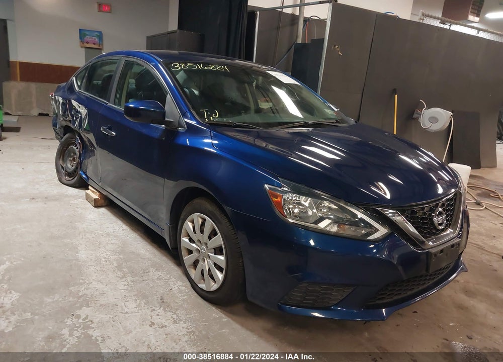 2017 NISSAN SENTRA SV VIN: 3N1AB7AP5HY336749