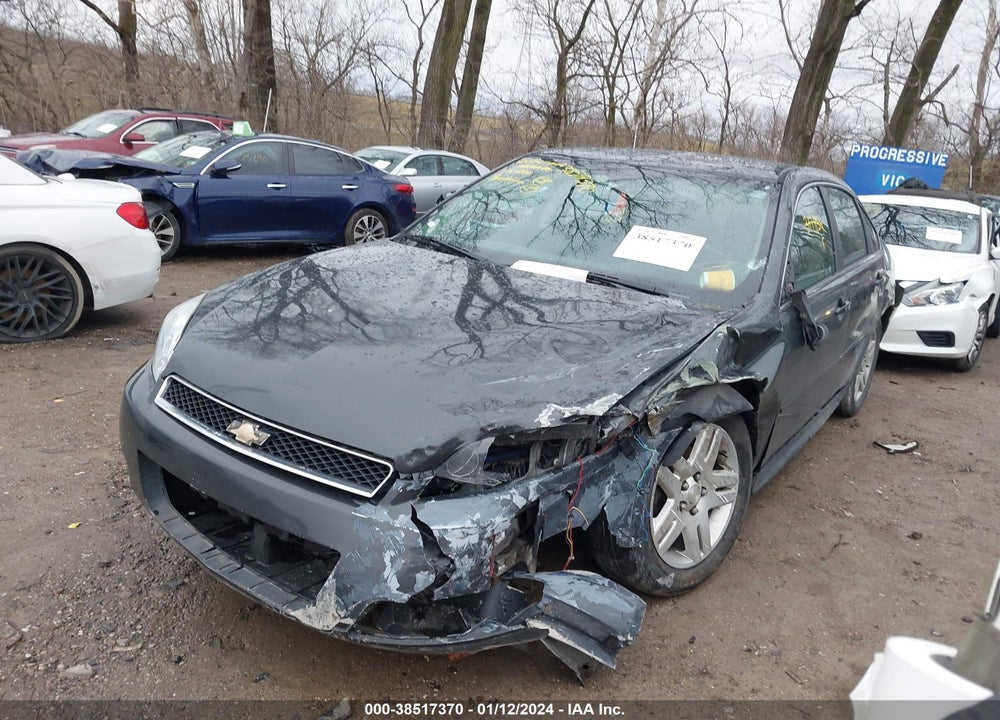 2012 CHEVROLET IMPALA LT VIN: 2G1WG5E36C1317854