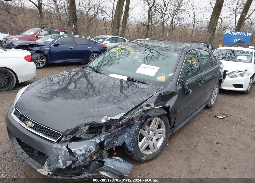 2012 CHEVROLET IMPALA LT VIN: 2G1WG5E36C1317854