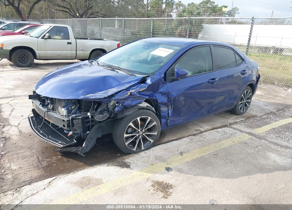 2019 TOYOTA COROLLA SE VIN: 2T1BURHE1KC221889