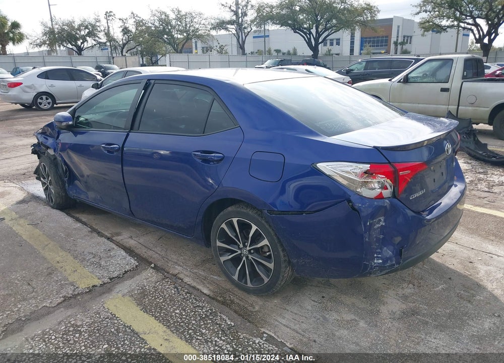 2019 TOYOTA COROLLA SE VIN: 2T1BURHE1KC221889