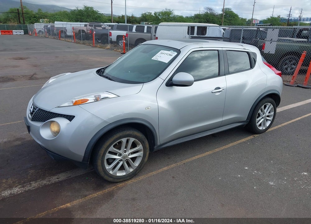 2013 NISSAN JUKE SV VIN: JN8AF5MR9DT208718