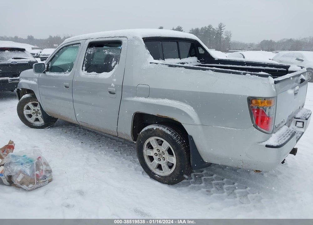 2008 HONDA RIDGELINE RTL VIN: 2HJYK16518H532964