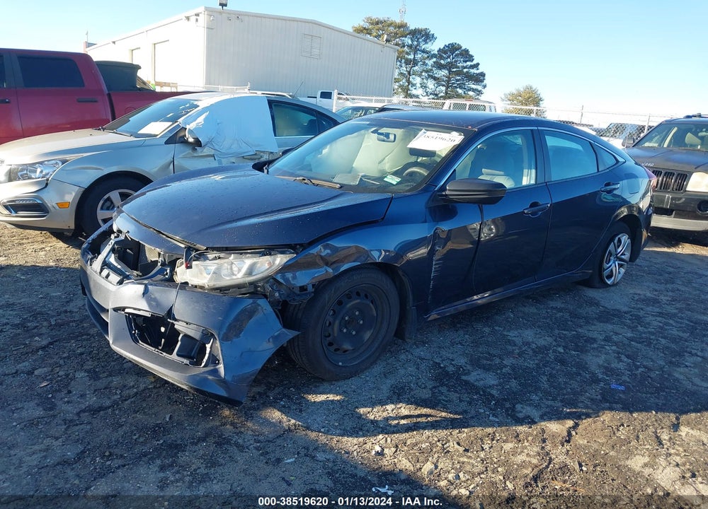 2016 HONDA CIVIC LX VIN: 19XFC2F58GE024659