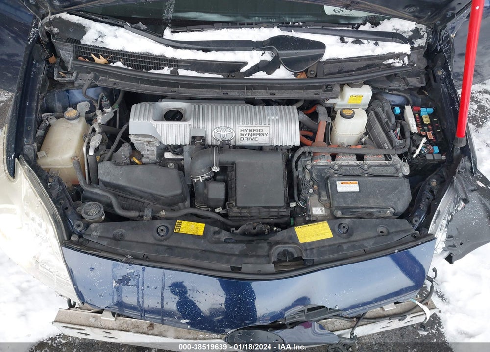 2014 TOYOTA PRIUS THREE VIN: JTDKN3DU6E1758127