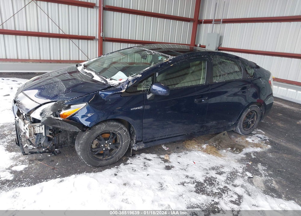 2014 TOYOTA PRIUS THREE VIN: JTDKN3DU6E1758127