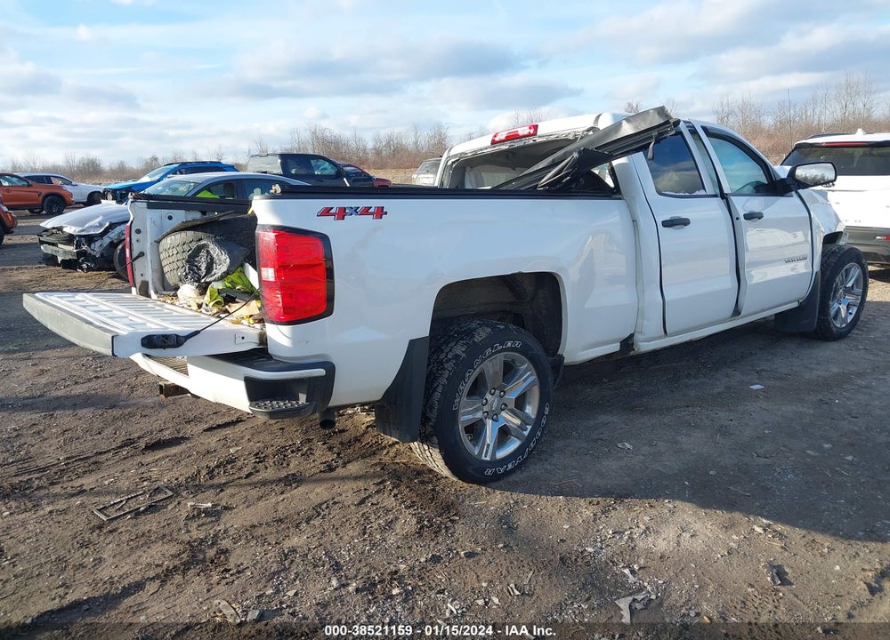 2018 CHEVROLET SILVERADO 1500 CUSTOM VIN: 1GCVKPEC4JZ238099