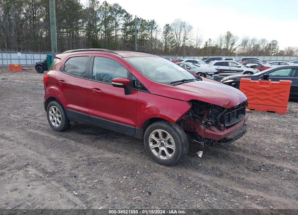 2018 FORD ECOSPORT SE VIN: MAJ3P1TE4JC203615