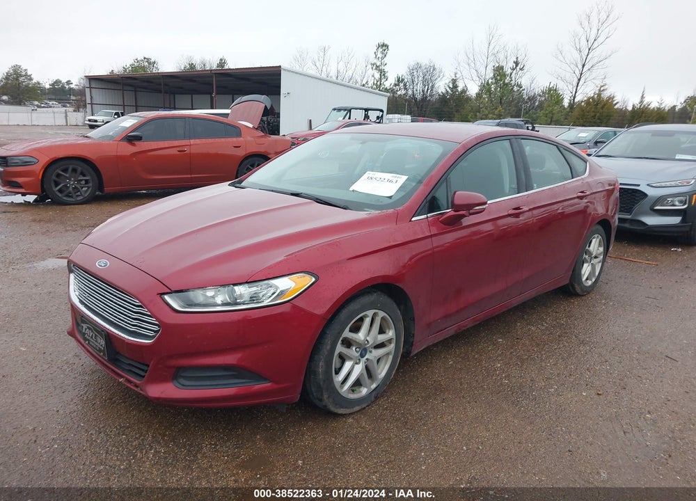 2014 FORD FUSION SE VIN: 3FA6P0H78ER396005