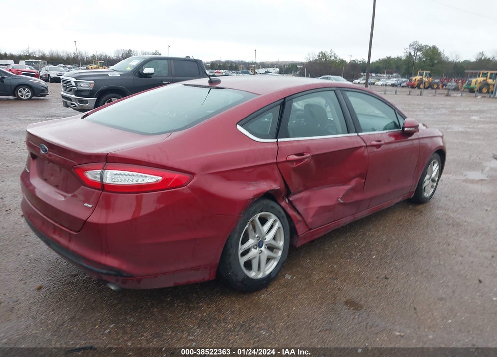 2014 FORD FUSION SE VIN: 3FA6P0H78ER396005