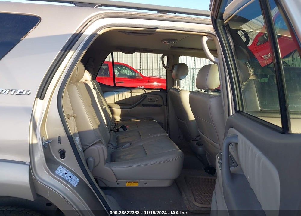 2007 TOYOTA SEQUOIA LIMITED V8 VIN: 5TDBT48A57S286570
