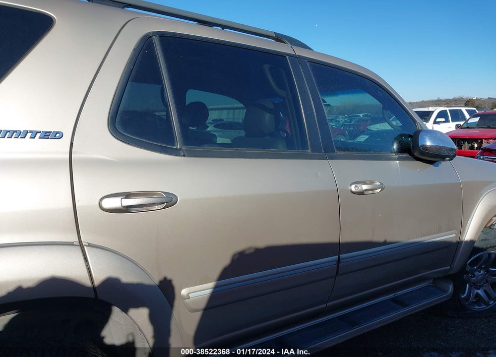 2007 TOYOTA SEQUOIA LIMITED V8 VIN: 5TDBT48A57S286570