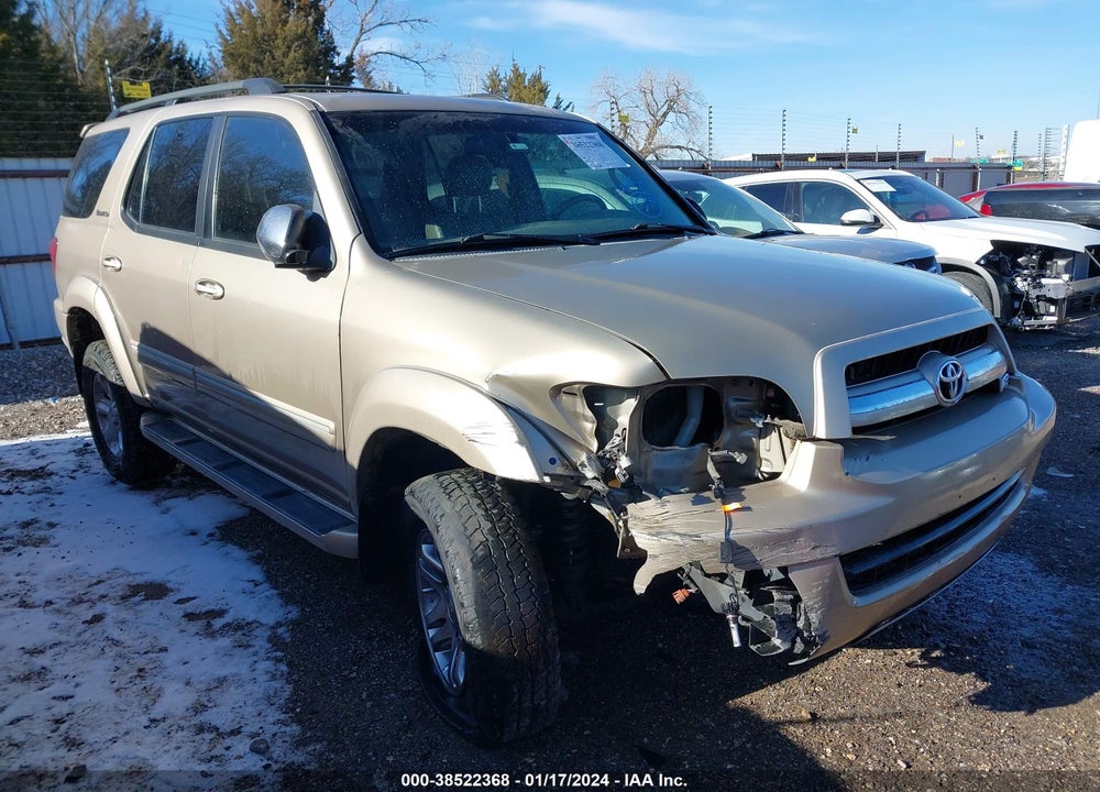 2007 TOYOTA SEQUOIA LIMITED V8 VIN: 5TDBT48A57S286570