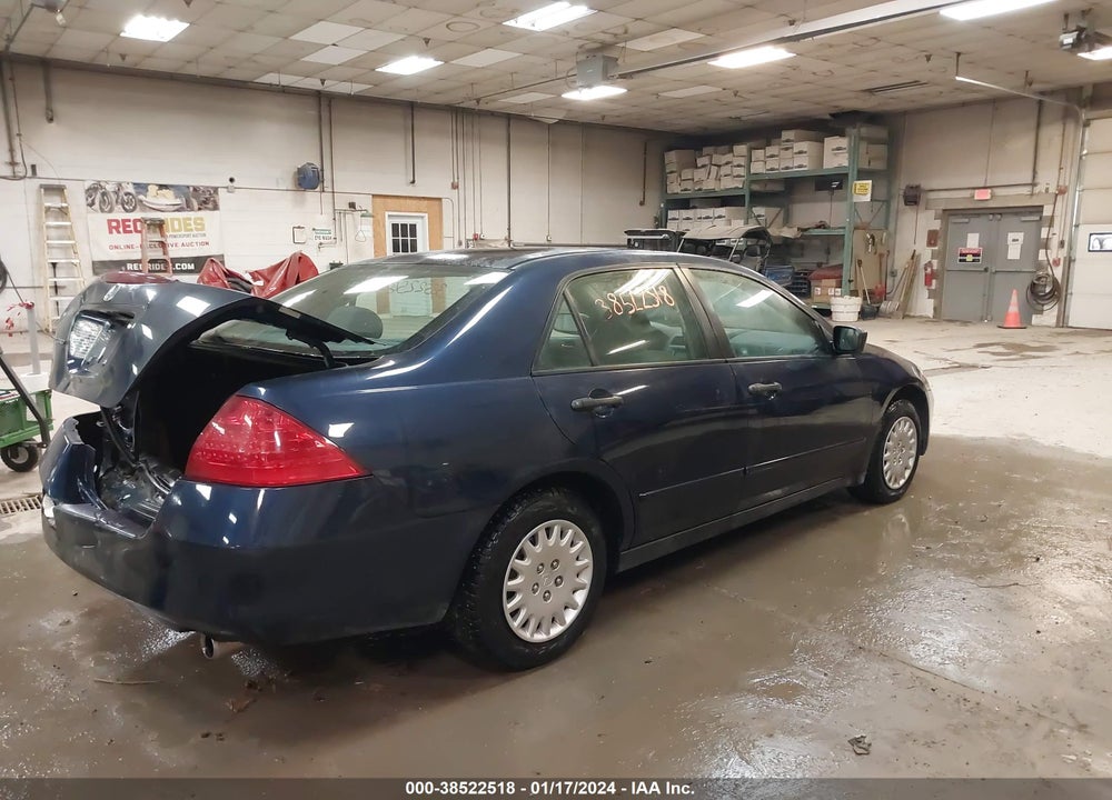 2007 HONDA ACCORD 2.4 VP VIN: 1HGCM56157A062899