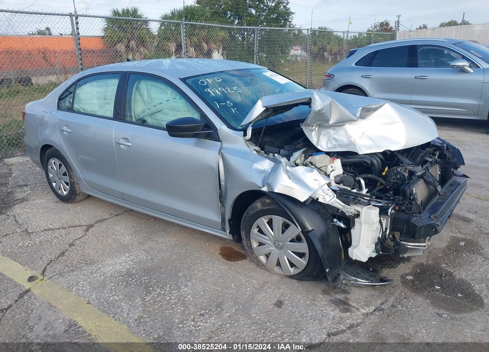 2015 VOLKSWAGEN JETTA 2.0L S VIN: 3VW2K7AJ4FM404439