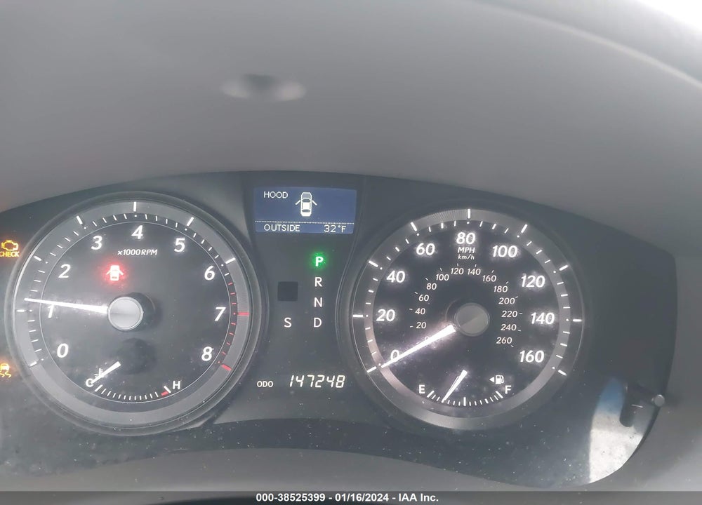 2008 LEXUS ES 350 BASE (A6) VIN: JTHBJ46G282224760