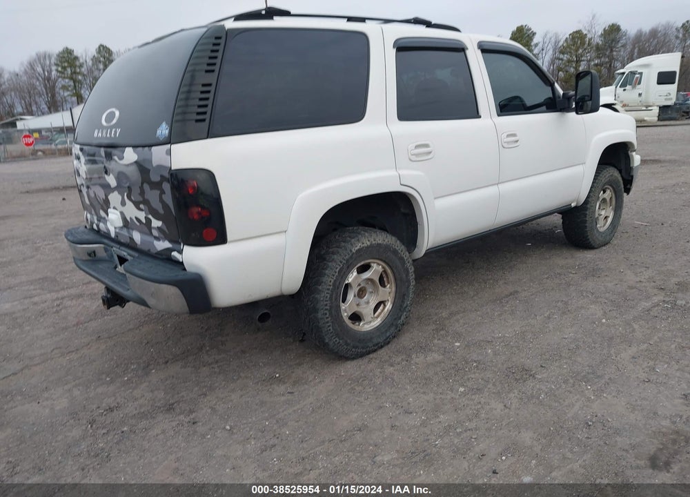 2004 CHEVROLET TAHOE LT VIN: 1GNEK13Z24J138615