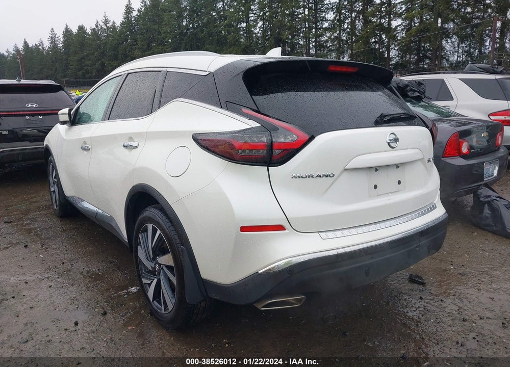 2022 NISSAN MURANO SL INTELLIGENT AWD VIN: 5N1AZ2CS3NC113896