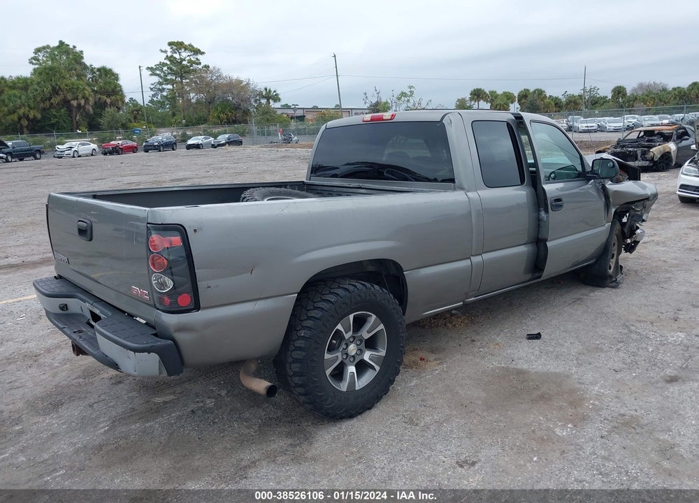 2006 GMC SIERRA 1500 WORK TRUCK VIN: 1GTEC19X66Z266646
