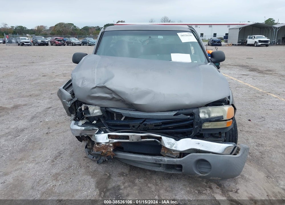 2006 GMC SIERRA 1500 WORK TRUCK VIN: 1GTEC19X66Z266646