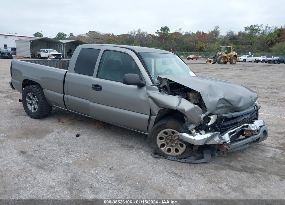 2006 GMC SIERRA 1500 WORK TRUCK VIN: 1GTEC19X66Z266646