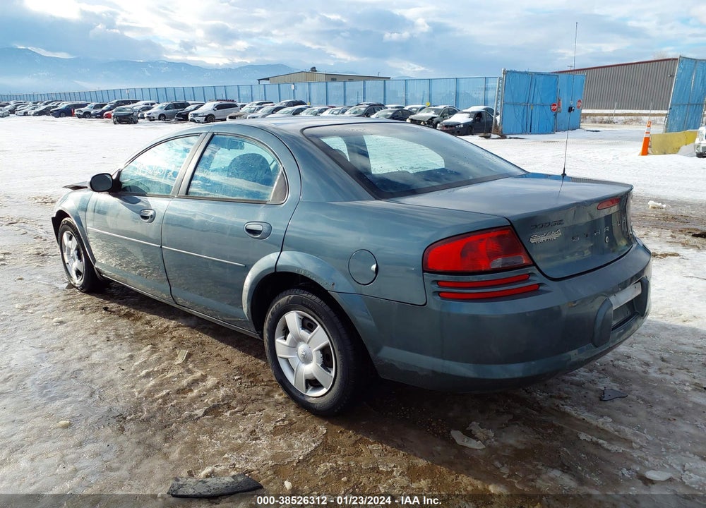 2006 DODGE STRATUS VIN: 1B3AL46T26N220953