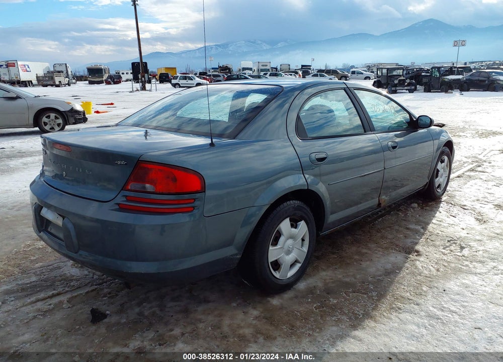 2006 DODGE STRATUS VIN: 1B3AL46T26N220953