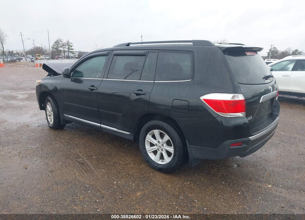 2012 TOYOTA HIGHLANDER VIN: 5TDZK3EH9CS059194