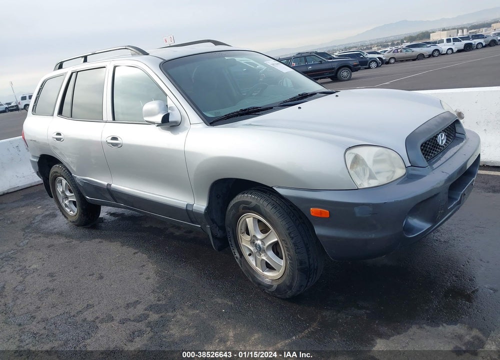 2004 HYUNDAI SANTA FE VIN: KM8SB12B84U663561