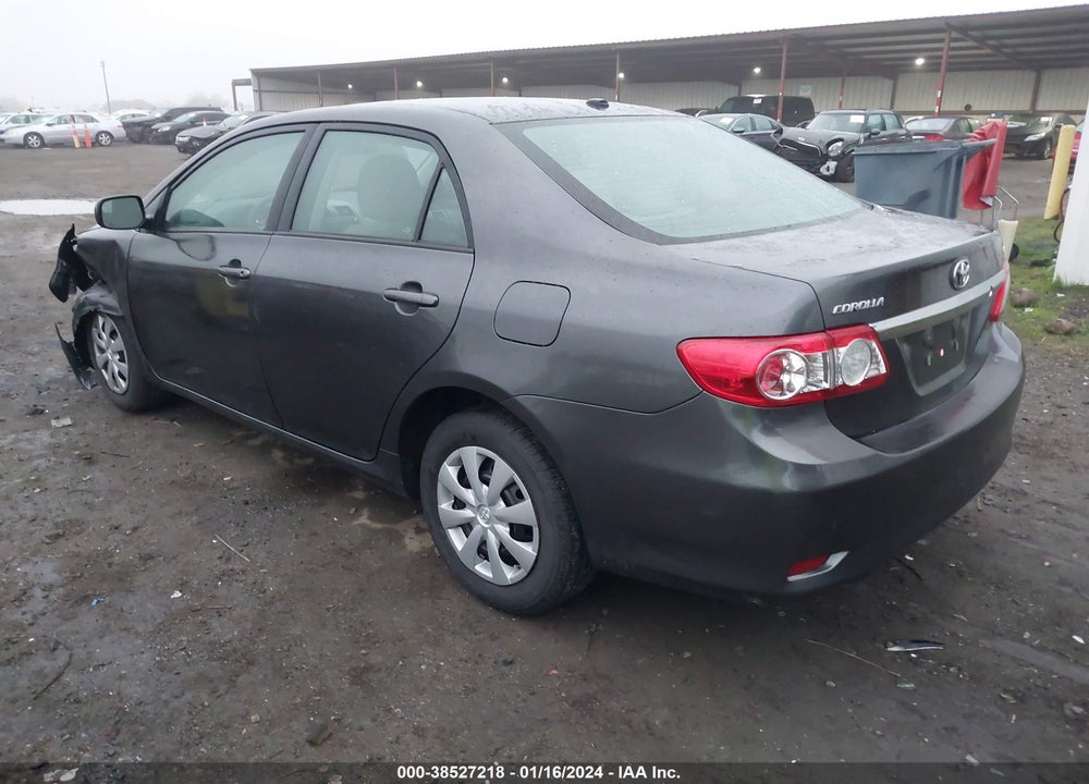 2011 TOYOTA COROLLA LE VIN: 2T1BU4EE5BC690037
