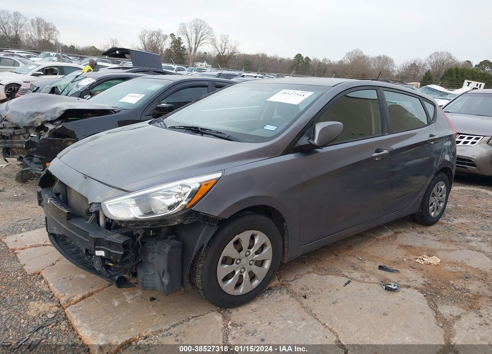 2017 HYUNDAI ACCENT SE VIN: KMHCT5AE8HU315382