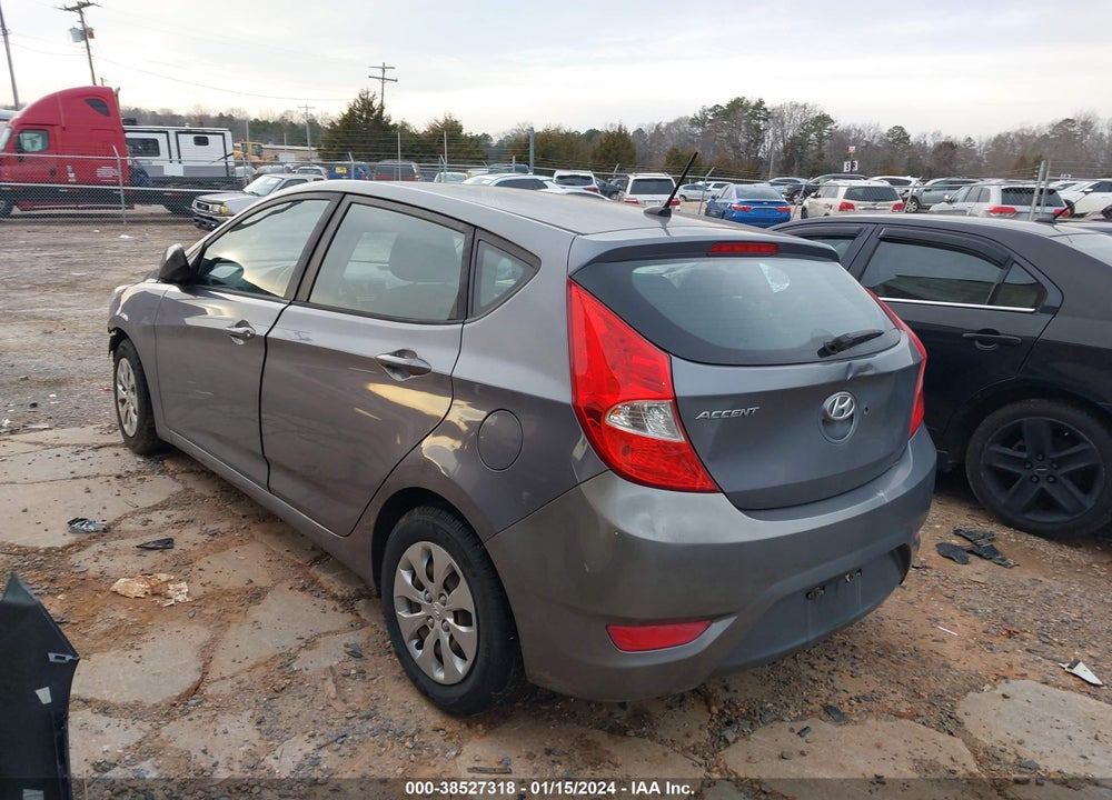 2017 HYUNDAI ACCENT SE VIN: KMHCT5AE8HU315382