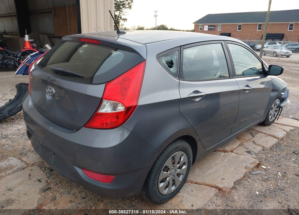 2017 HYUNDAI ACCENT SE VIN: KMHCT5AE8HU315382
