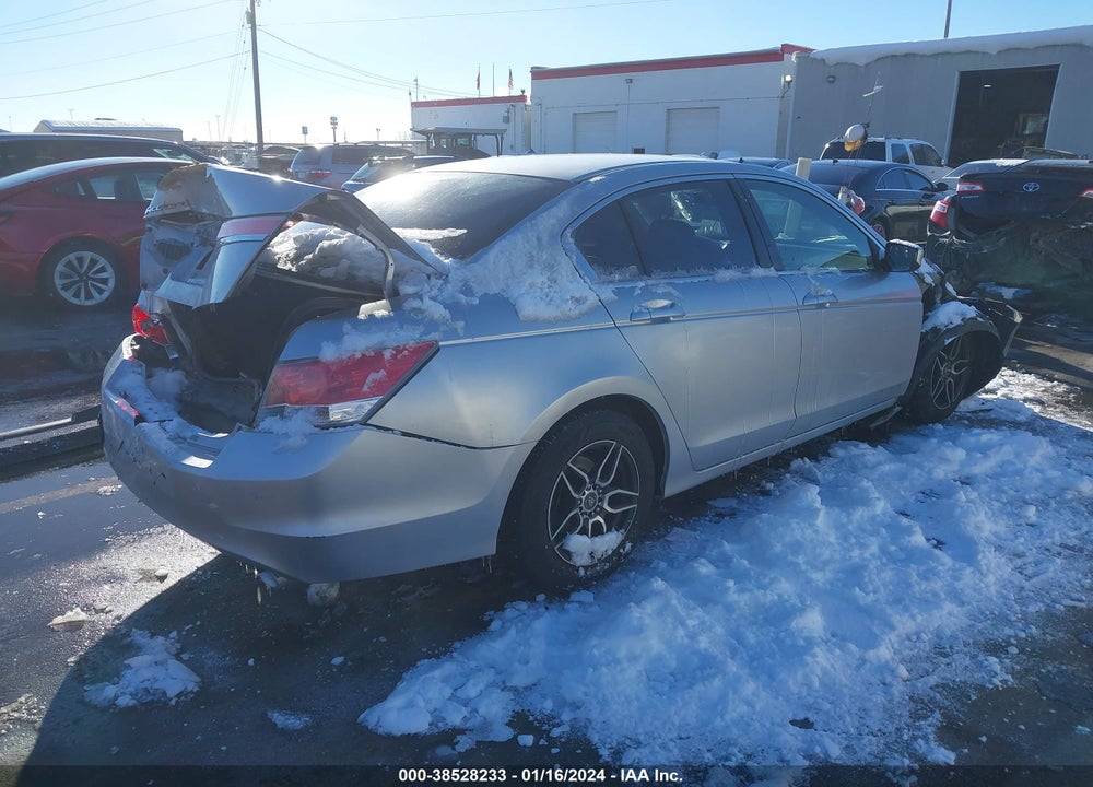 2012 HONDA ACCORD 2.4 LX VIN: 1HGCP2F32CA138497