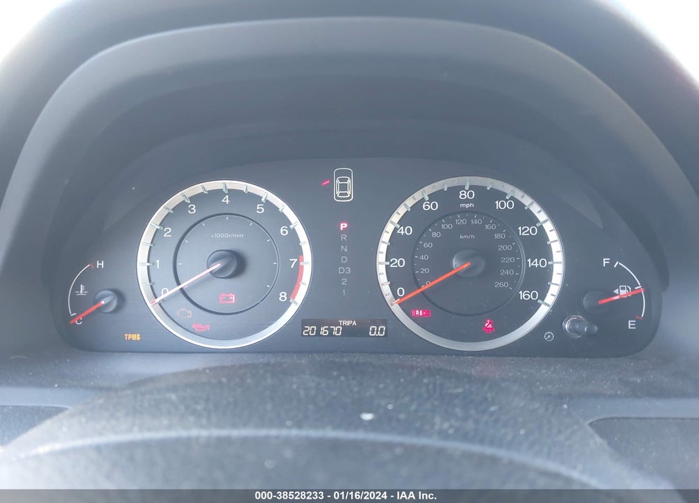 2012 HONDA ACCORD 2.4 LX VIN: 1HGCP2F32CA138497