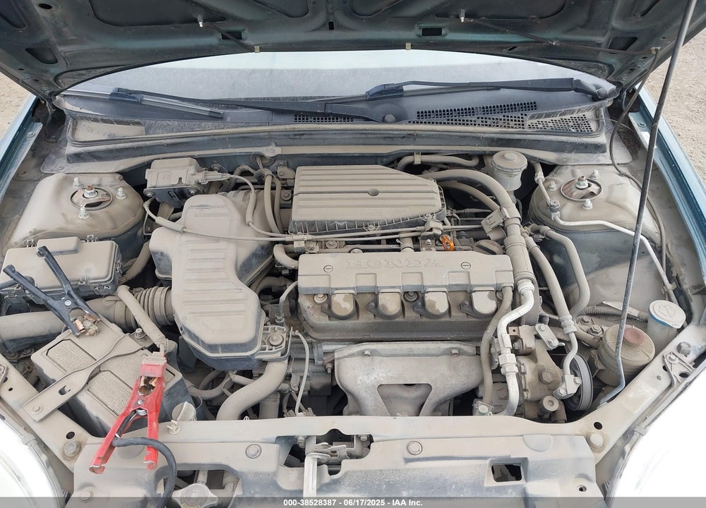 2001 HONDA CIVIC LX VIN: 1HGEM22501L035203