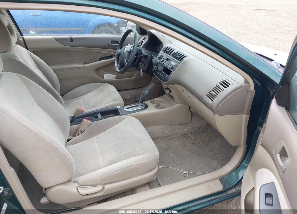 2001 HONDA CIVIC LX VIN: 1HGEM22501L035203