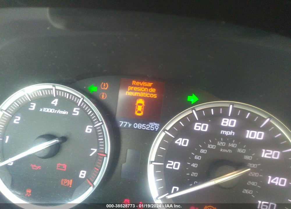 2016 ACURA TLX BASE (DCT) VIN: 19UUB1F36GA012355