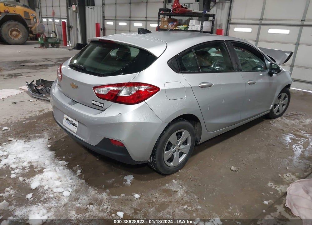 2019 CHEVROLET CRUZE VIN: 3G1BC6SM8KS523676
