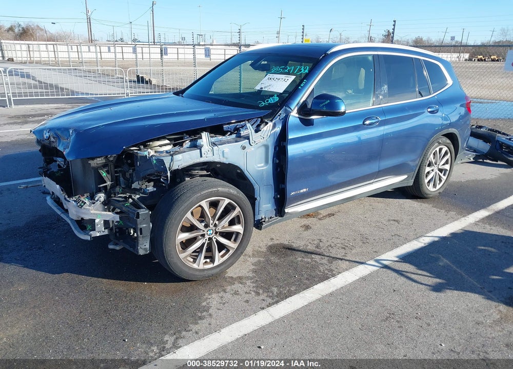 2018 BMW X3 XDRIVE30I VIN: 5UXTR9C50JLD65309