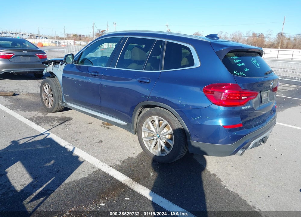 2018 BMW X3 XDRIVE30I VIN: 5UXTR9C50JLD65309