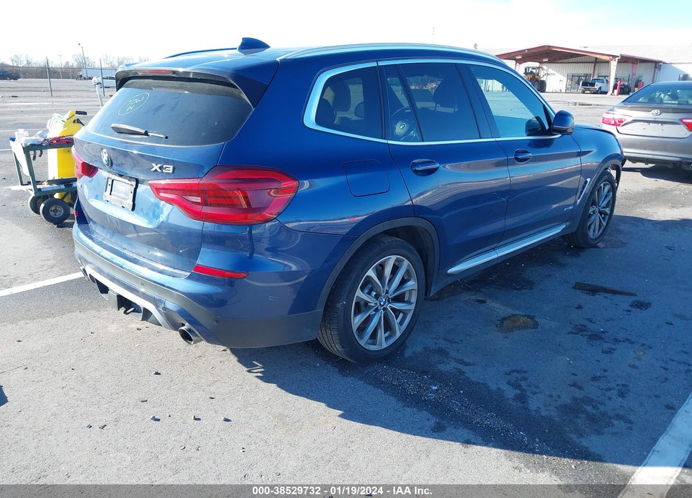2018 BMW X3 XDRIVE30I VIN: 5UXTR9C50JLD65309
