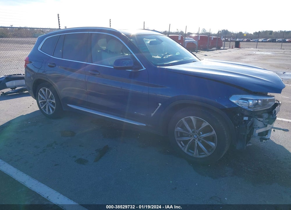 2018 BMW X3 XDRIVE30I VIN: 5UXTR9C50JLD65309