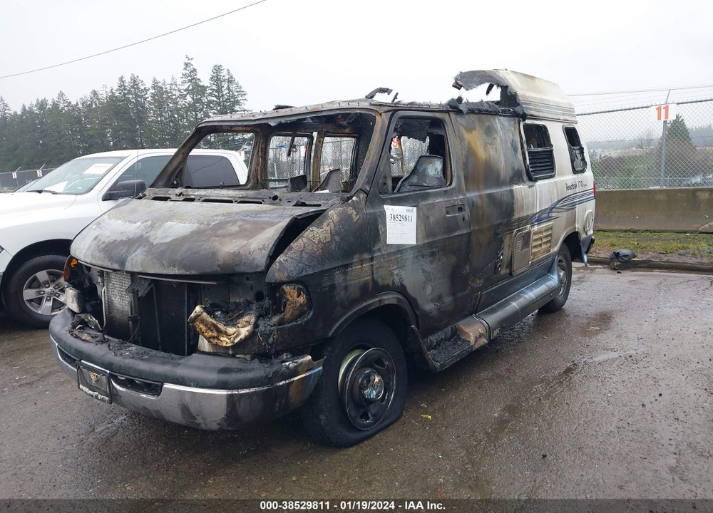 1999 DODGE RAM VAN 2500 COMMERCIAL/CONVERSION VIN: 2B6JB21Y0XK505208