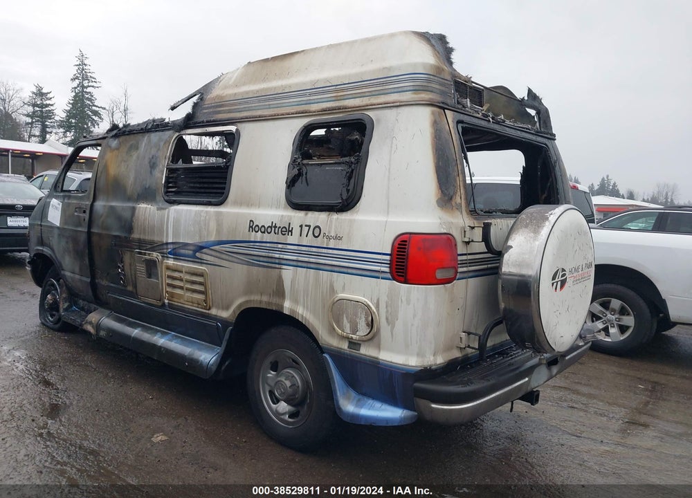 1999 DODGE RAM VAN 2500 COMMERCIAL/CONVERSION VIN: 2B6JB21Y0XK505208