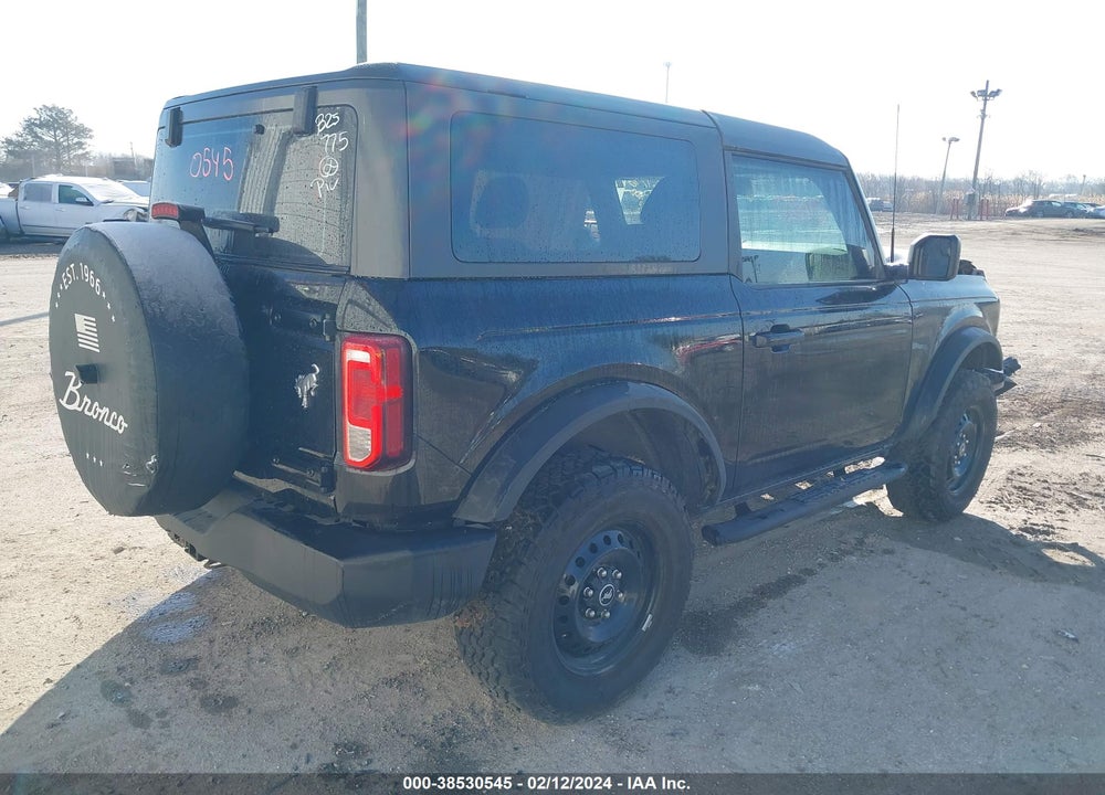 2022 FORD BRONCO VIN: 1FMDE5AH5NLB25775