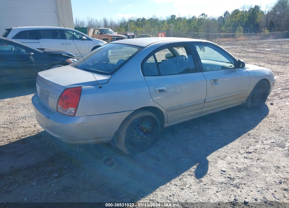 2005 HYUNDAI ELANTRA GLS/GT VIN: KMHDN46DX5U039517