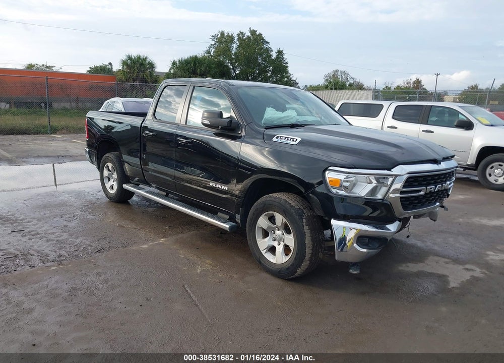 2022 RAM 1500 LONE STAR QUAD CAB 4X4 6'4 BOX VIN: 1C6RRFBG6NN472716