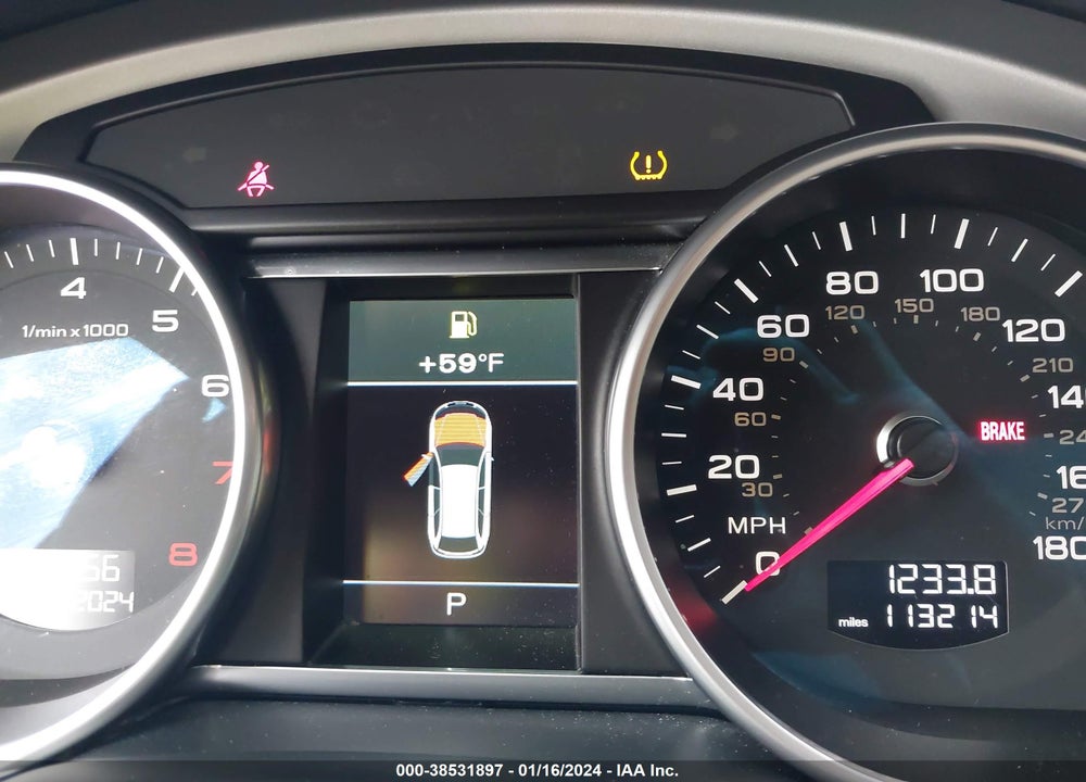 2015 AUDI Q7 3.0T PREMIUM VIN: WA1LGAFE2FD023888