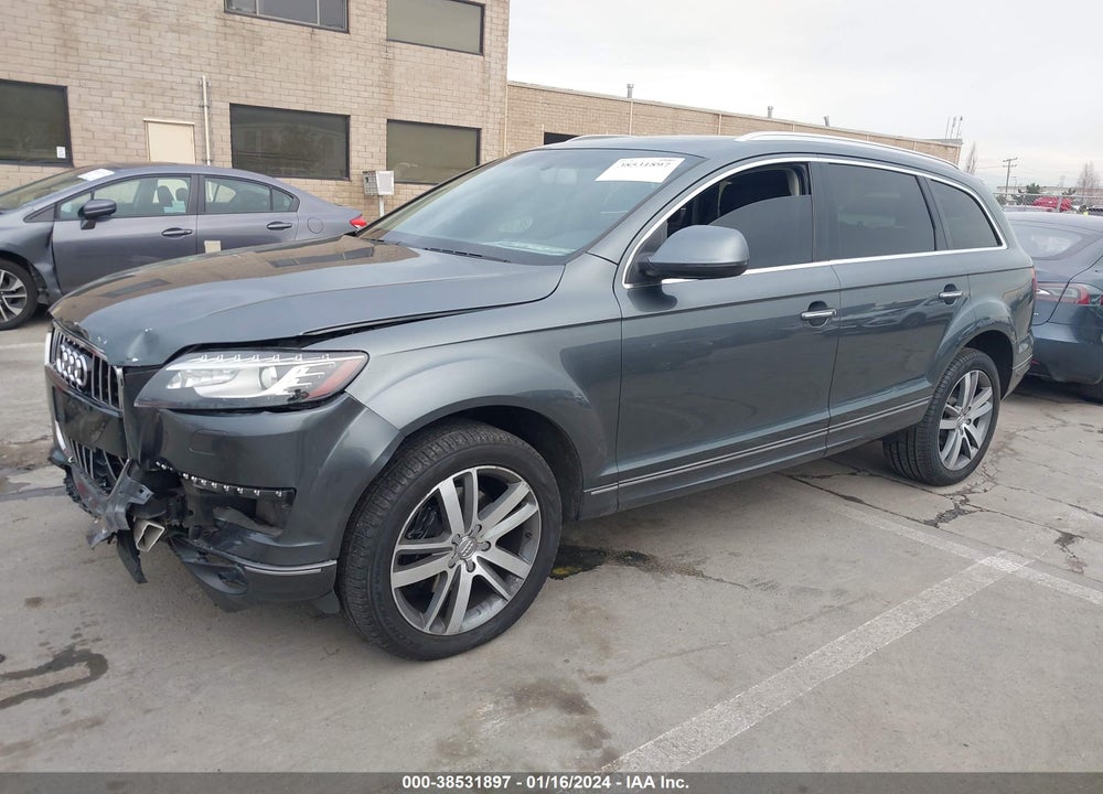 2015 AUDI Q7 3.0T PREMIUM VIN: WA1LGAFE2FD023888
